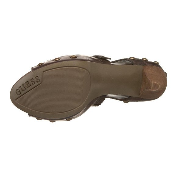 Guess Brown Platform Sandals - Picture 5 of 10